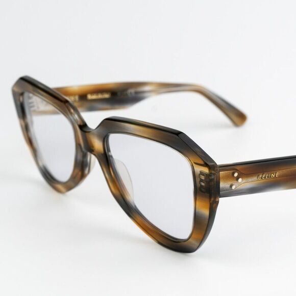 NEW Celine CL40046U 55A Shiny Coloured Havana Smoke Photochromatic Sunglasses - Picture 6 of 12